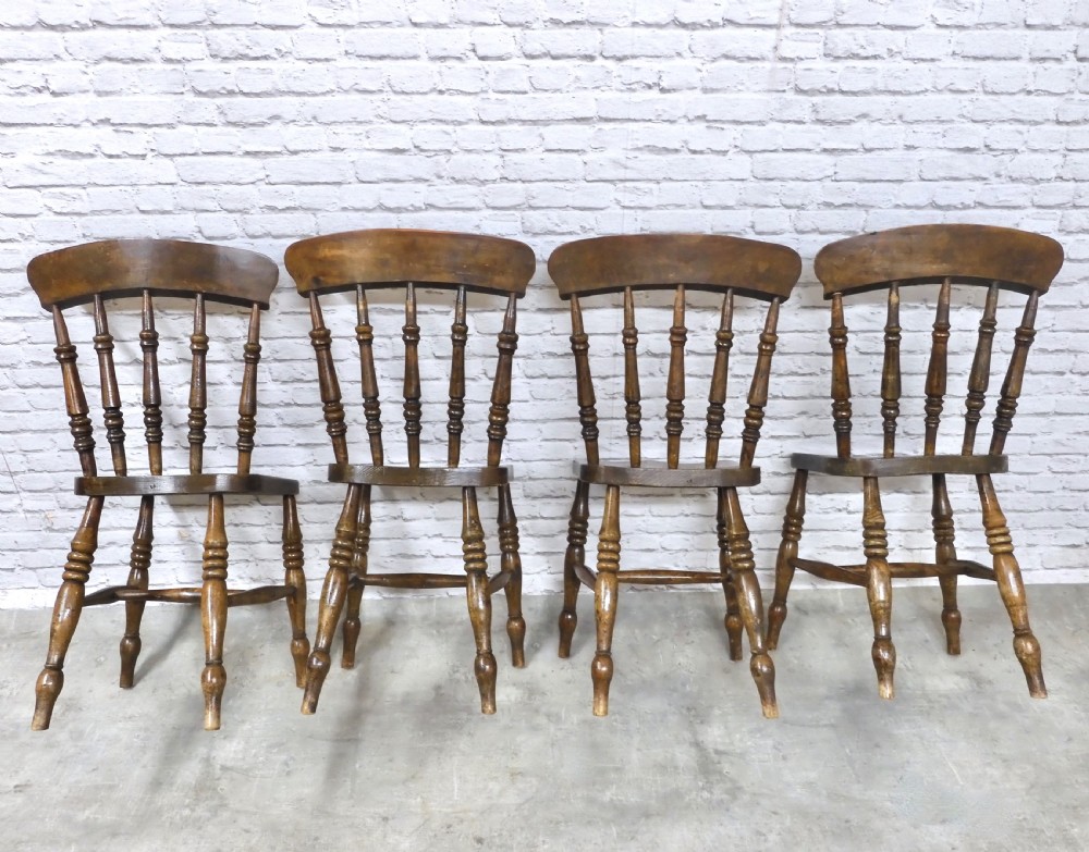 set 4 Windsor Kitchen Chairs View IV