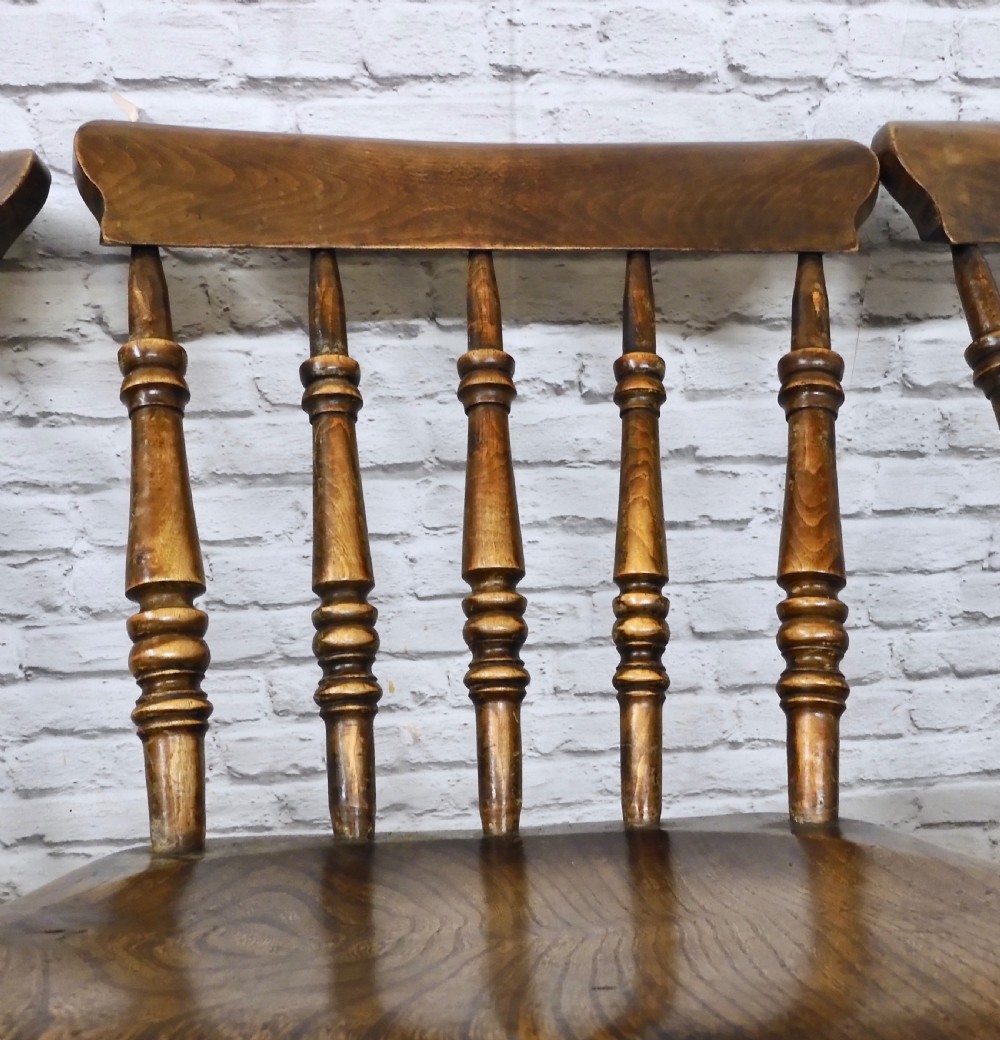 set 4 Windsor Kitchen Chairs View VI