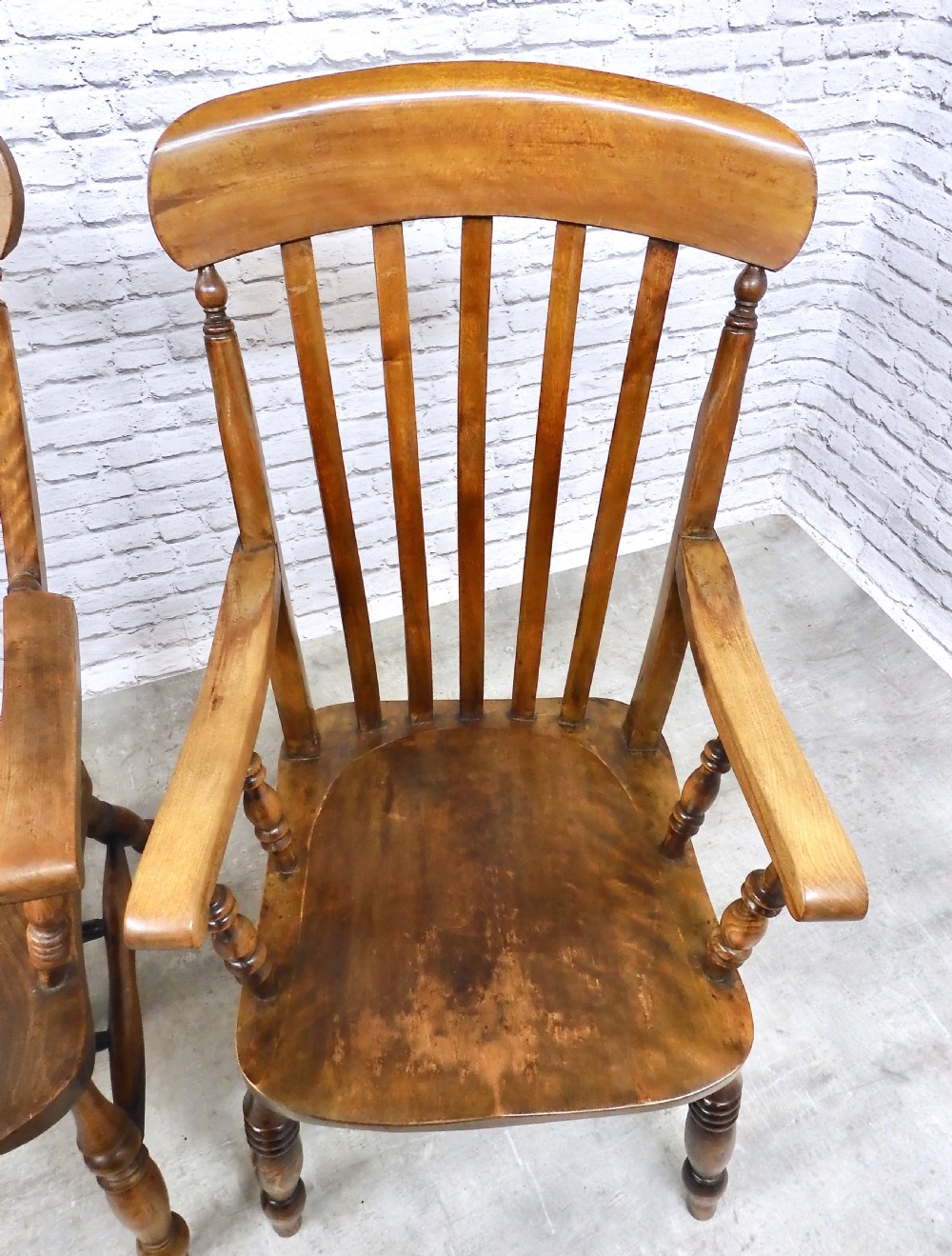 Large Windsor Armchairs x3 View VII