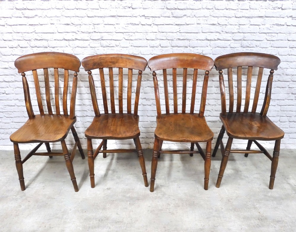 8x Farmhouse Kitchen Chairs View IV