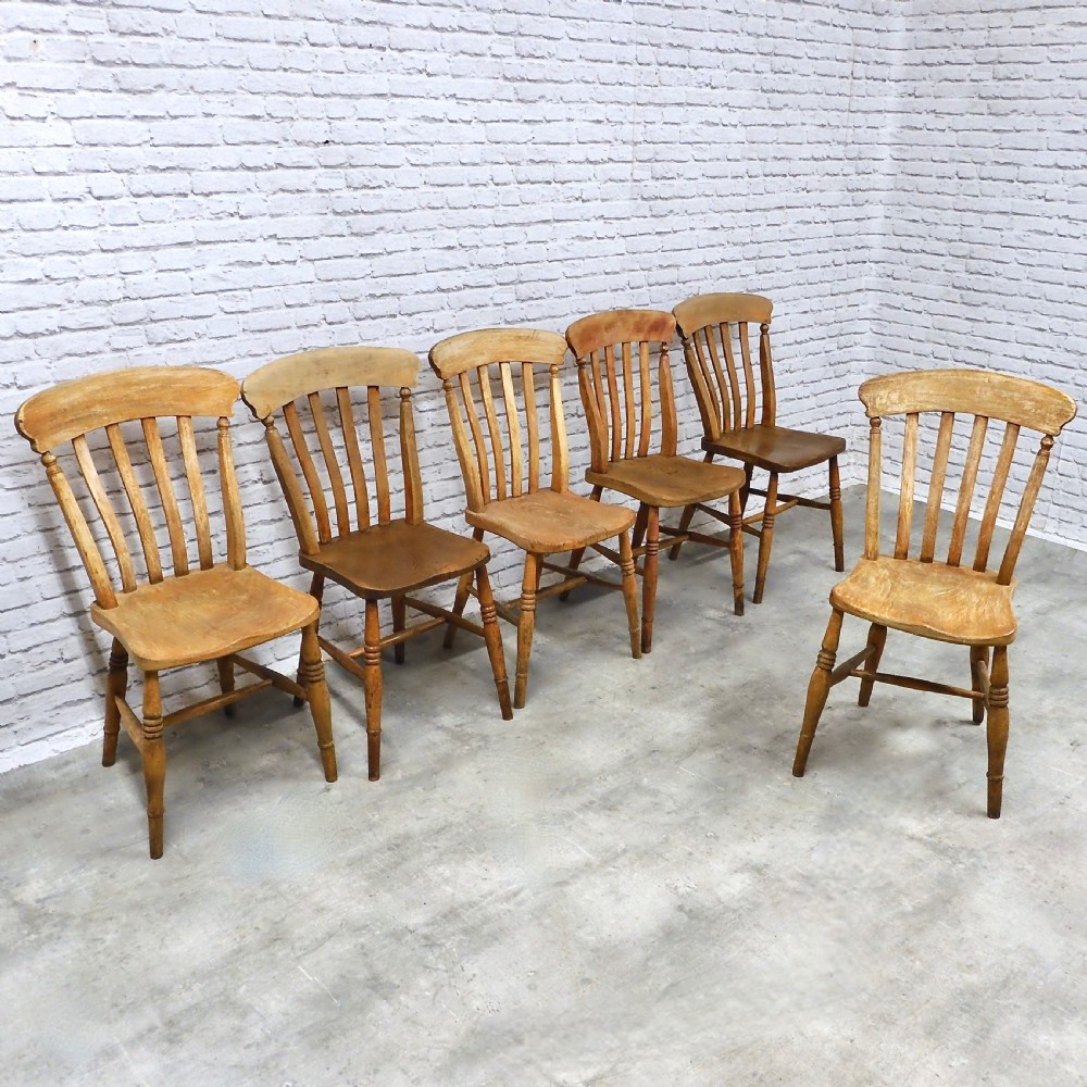 Windsor Kitchen Chairs x6