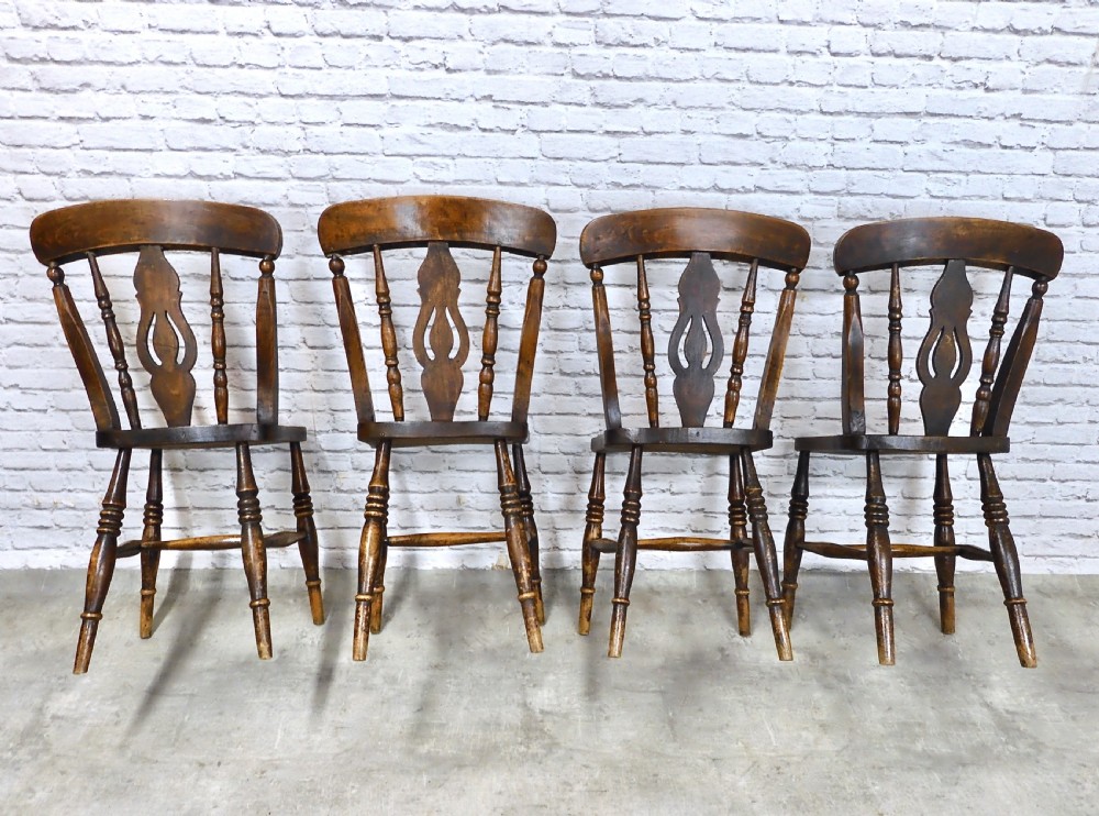 4X Farmhouse Kitchen Chairs View VI