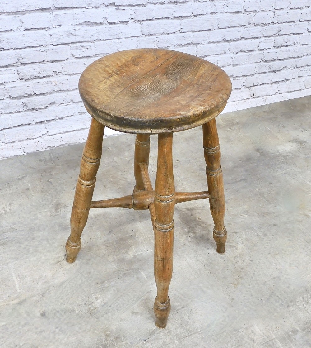 C19th Country Stool
