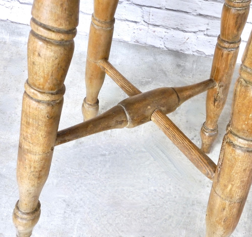 C19th Country Stool View IV