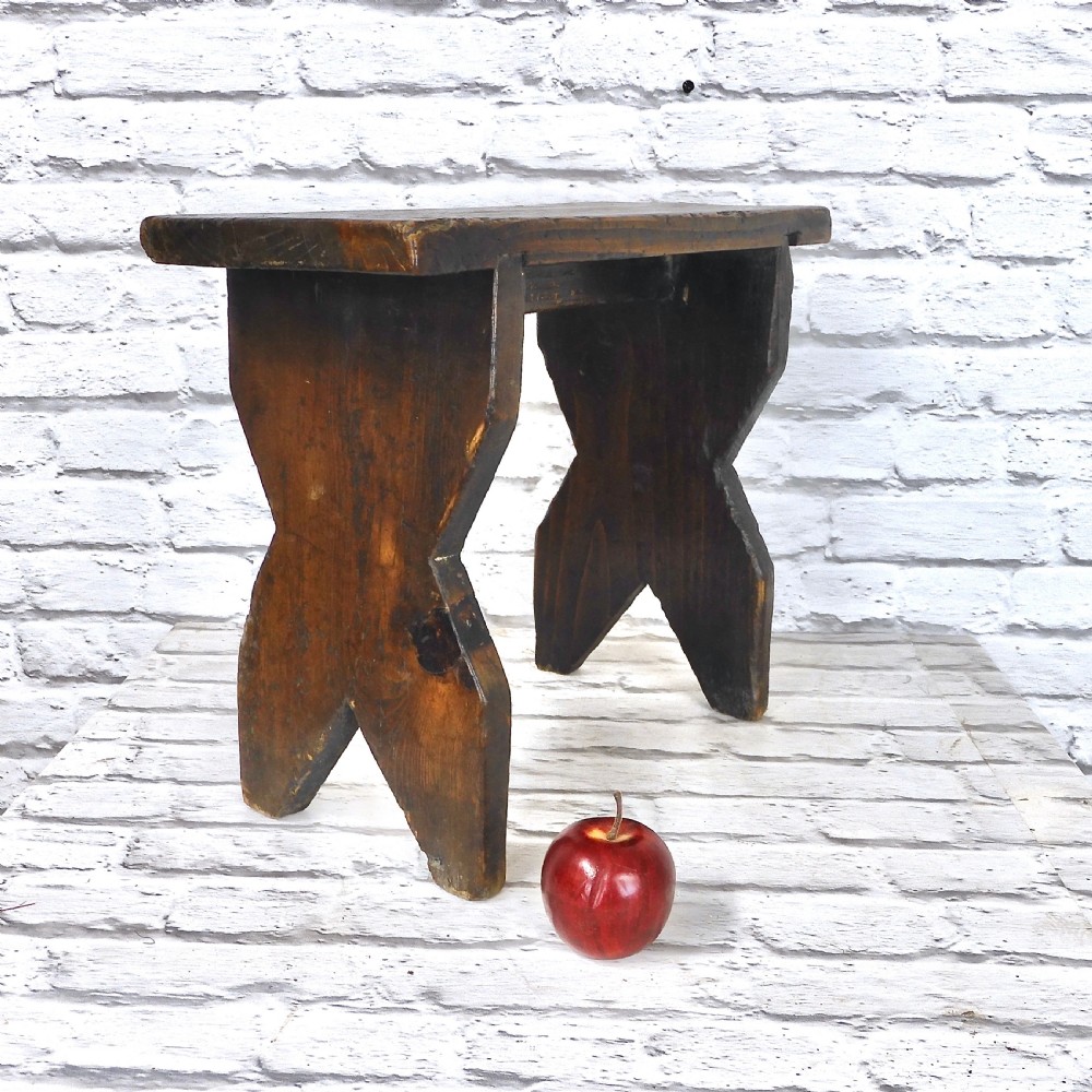 Small Country Stool View II