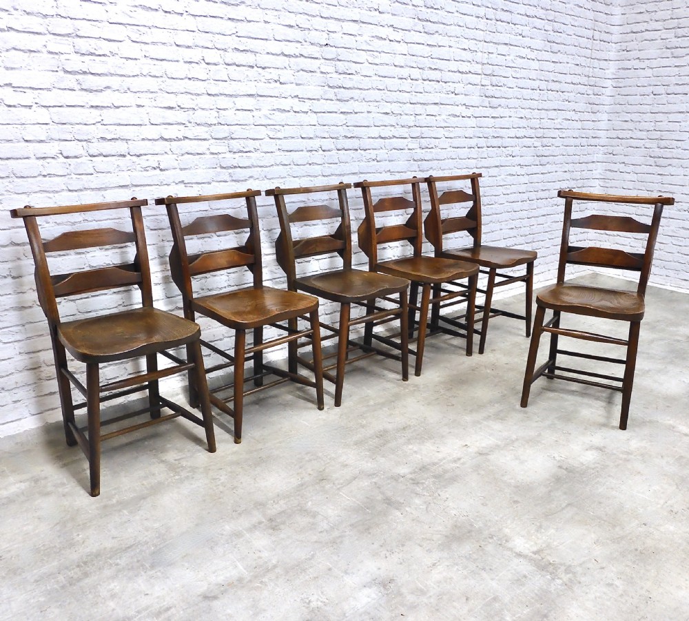 Chapel Chairs x6