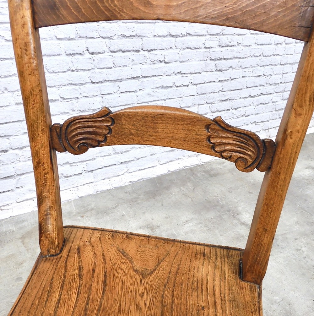Farmhouse Windsor Kitchen Chair Set x6 View VII