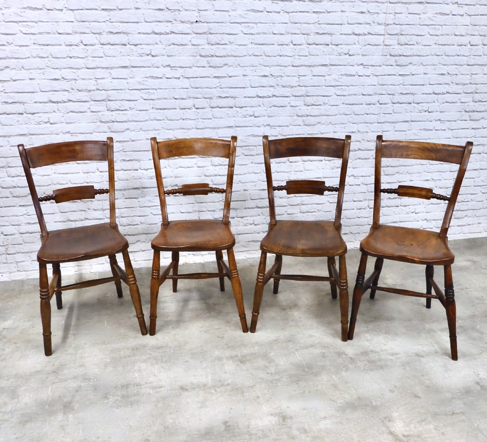 Farmhouse Kitchen Chairs x4 View II