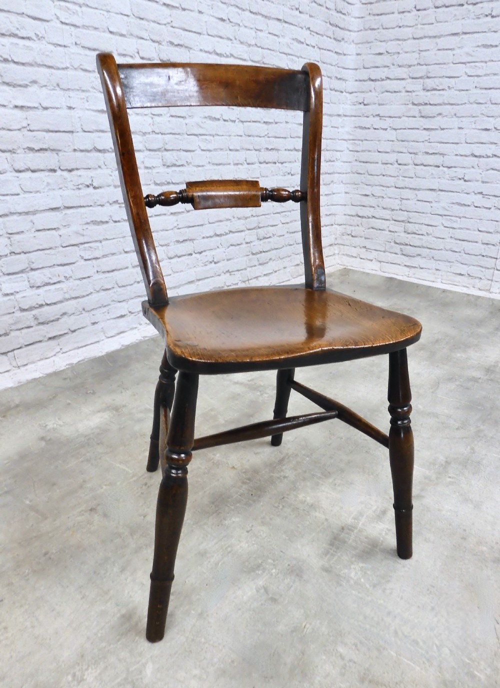 Windsor Farmhouse Kitchen Chairs x6 View VII