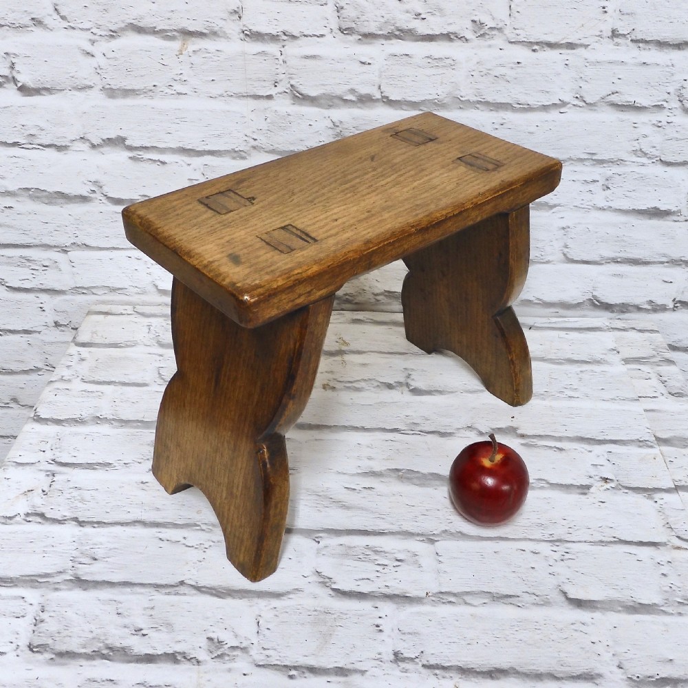 Small Chestnut Stool View II