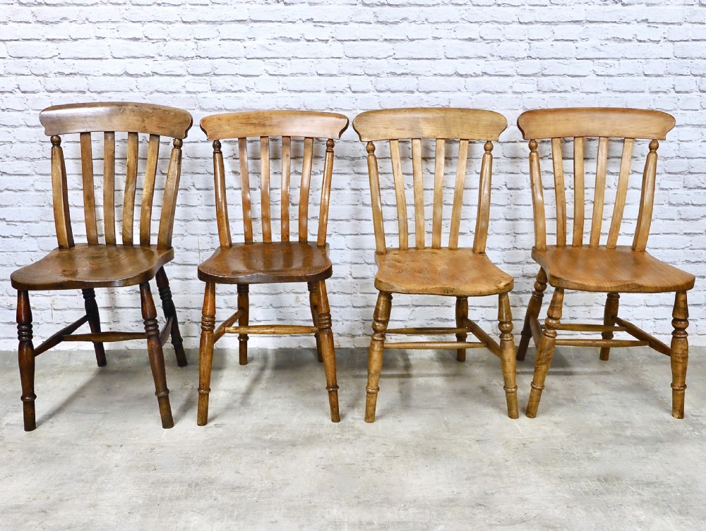 8x Farmhouse Kitchen Chairs View III