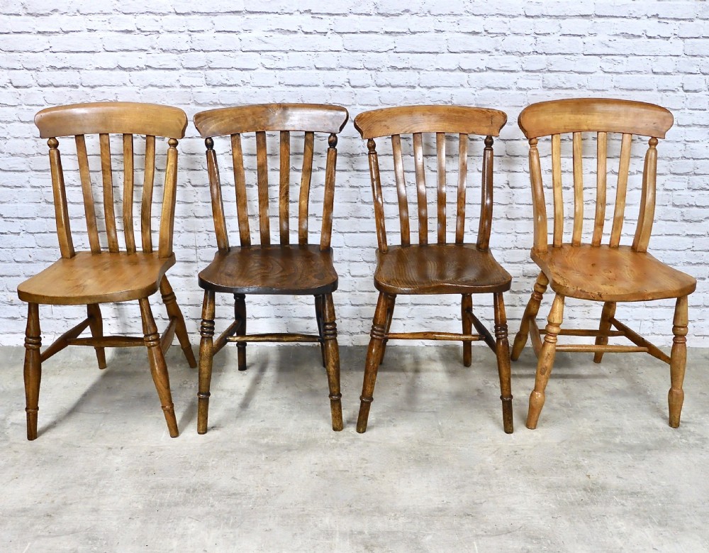 8x Farmhouse Kitchen Chairs View IV