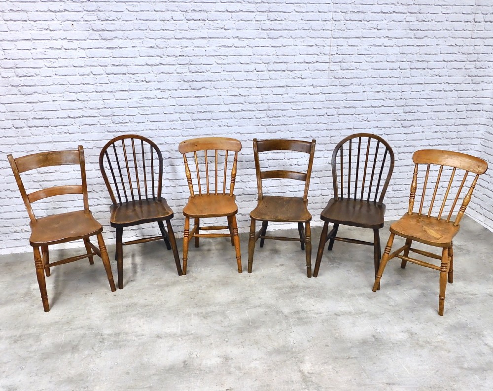 Windsor Kitchen Chairs x6 View II