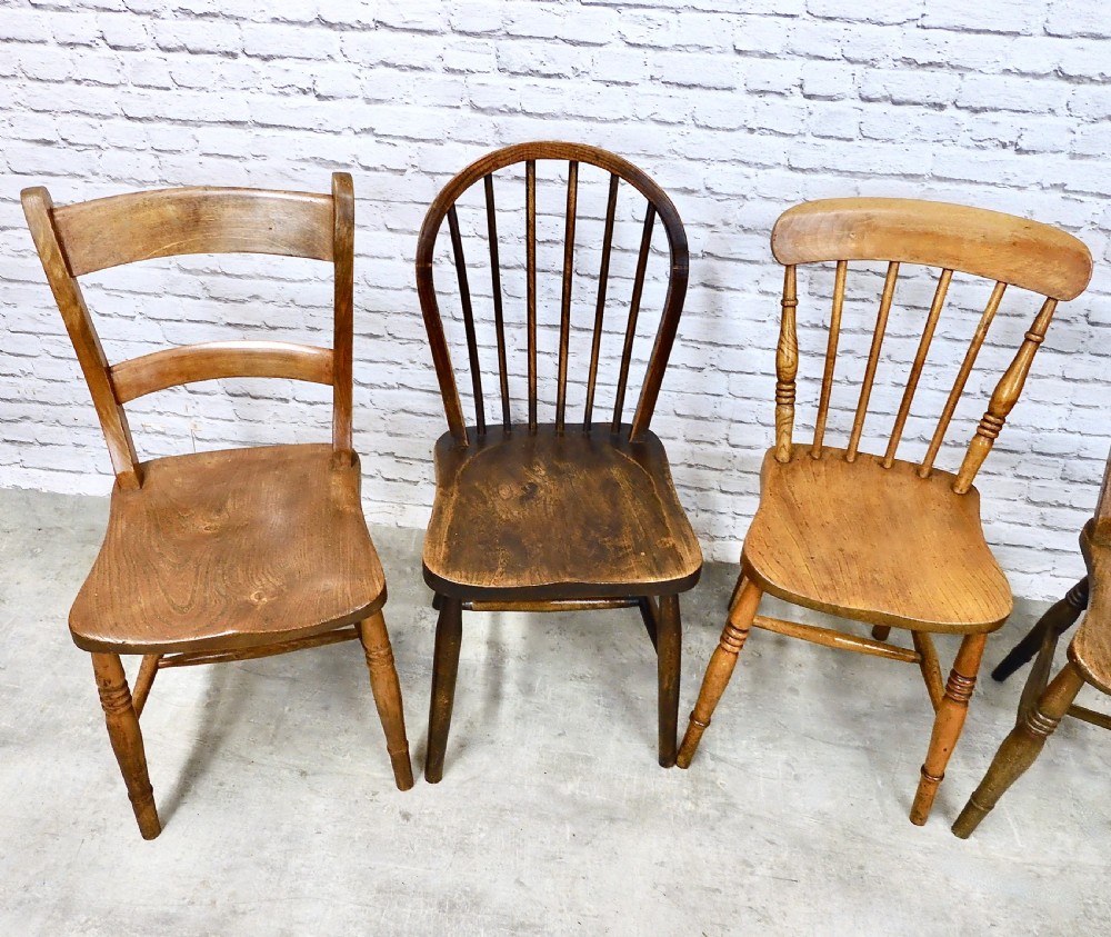 Windsor Kitchen Chairs x6 View III