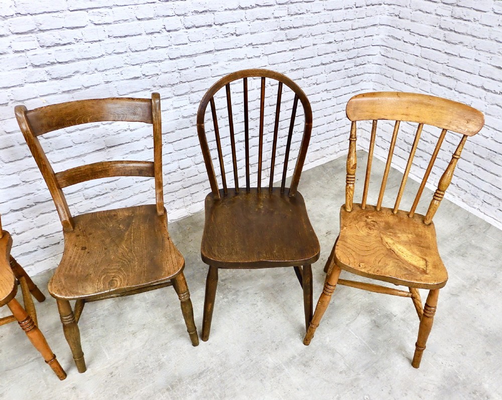 Windsor Kitchen Chairs x6 View IV