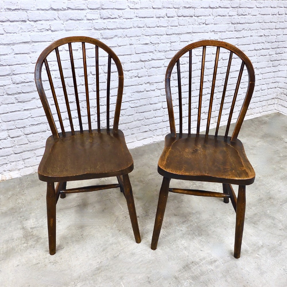 Windsor Kitchen Chairs x6 View VII