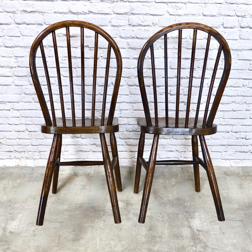 Windsor Kitchen Chairs x6 View VIII