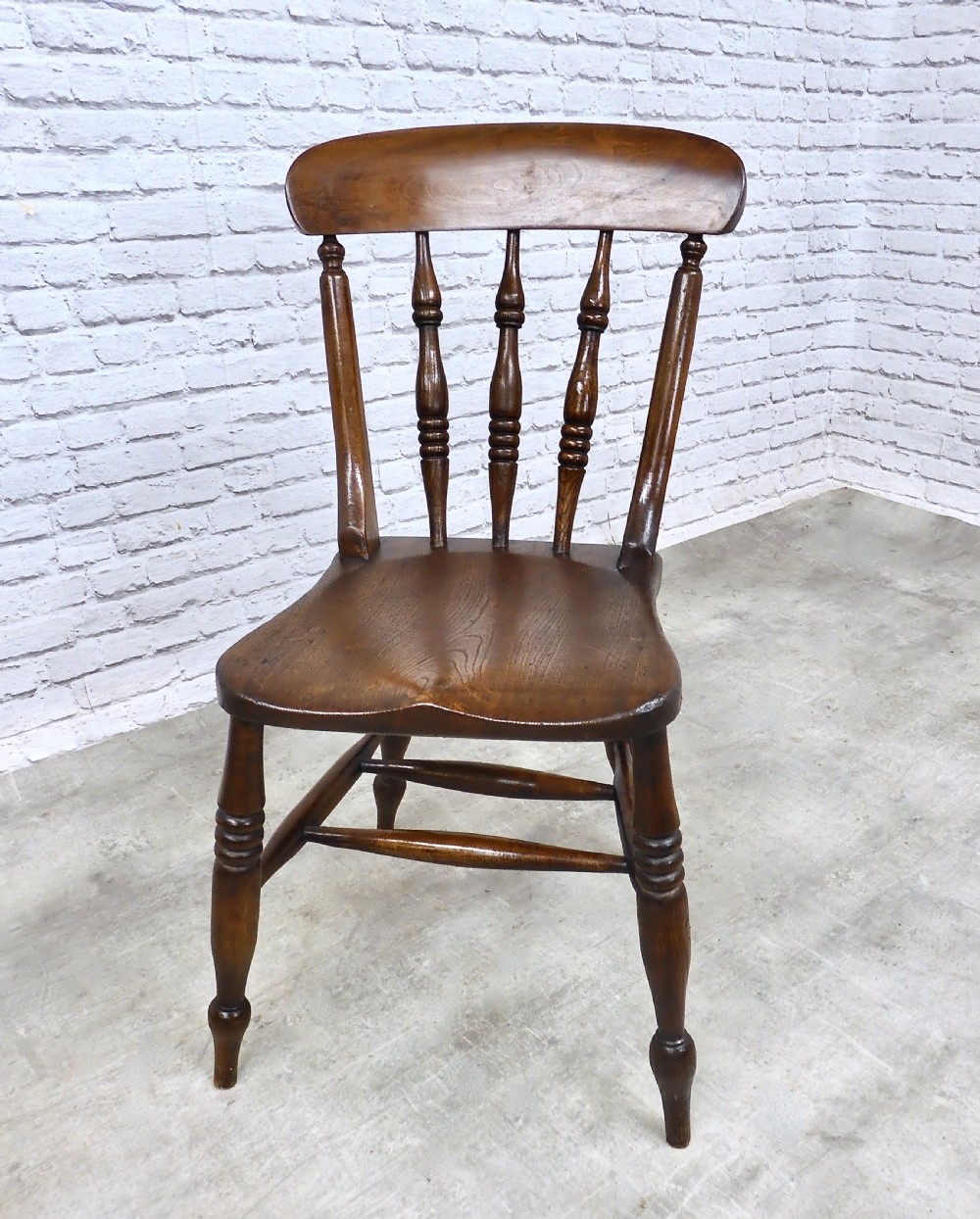 Set 6 Windsor Kitchen Chairs View VI