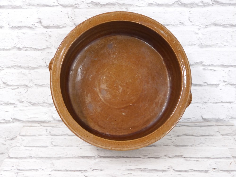 Large C19th Glazed Bowl View III