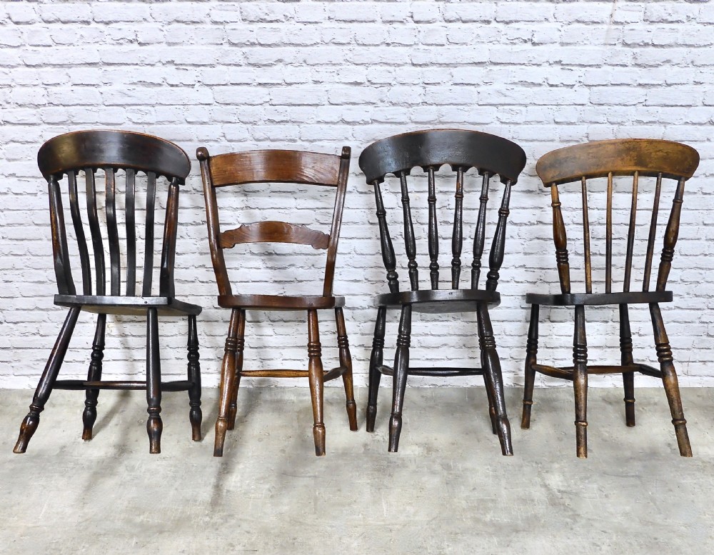 Farmhouse Kitchen Chair Set (6) View VII