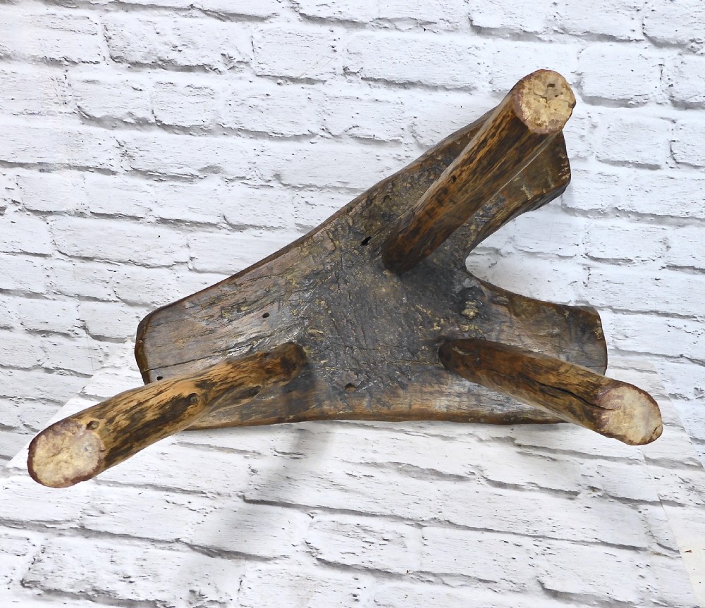 Primitive Milking Stool View VII