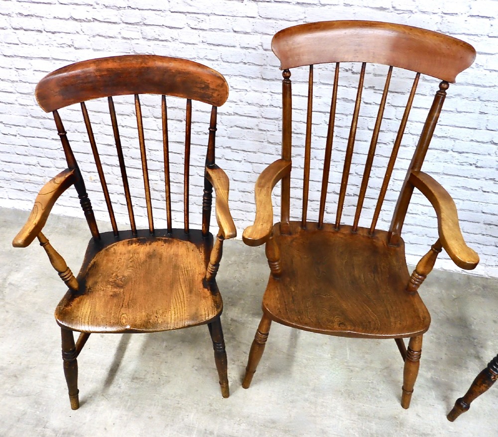 4x Windsor Stickback Armchairs View IV