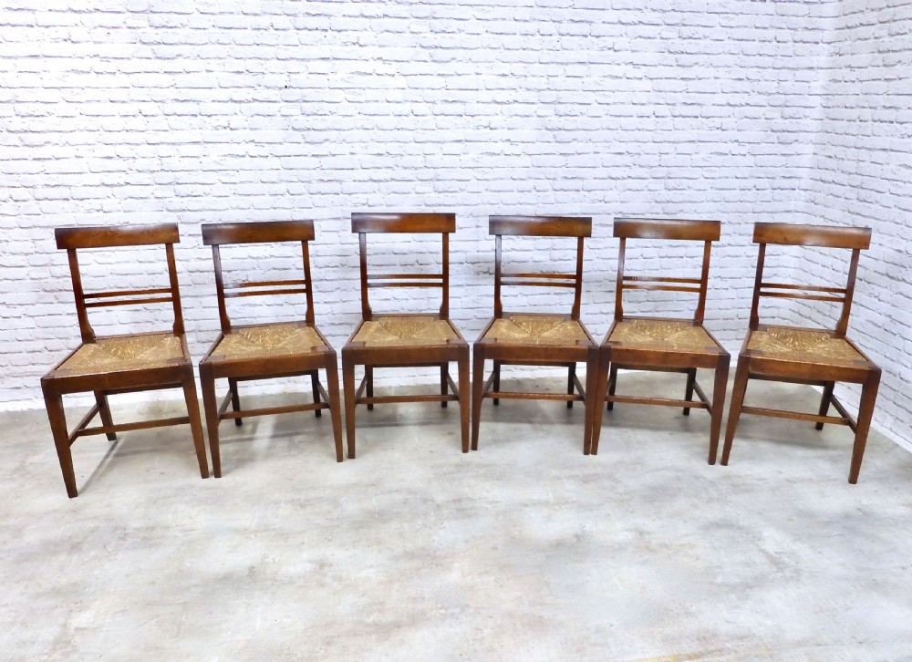 Set 6 Country Dining Chairs View IV