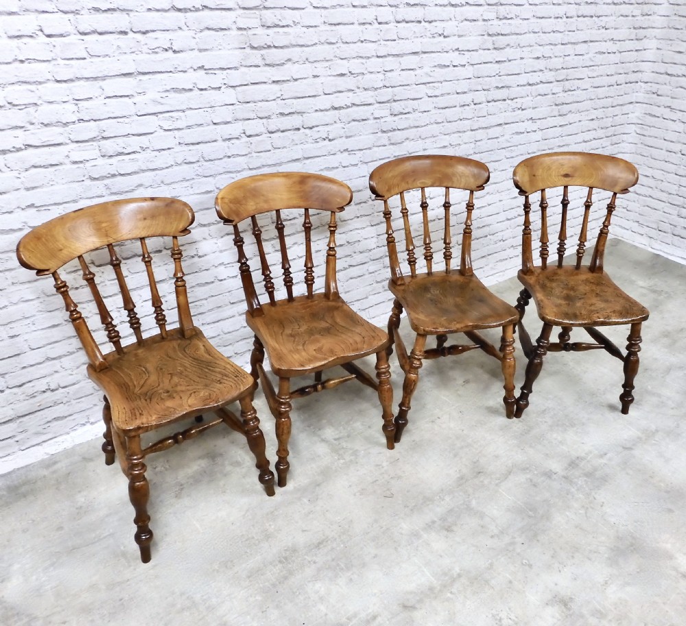 Windsor Kitchen Chair Set  (4) View III