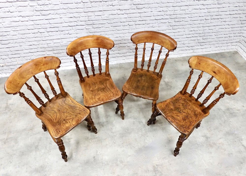 Windsor Kitchen Chair Set  (4) View IV