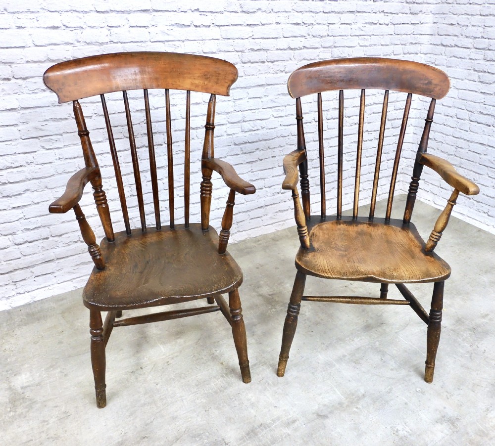 2x Windsor Armchairs View V