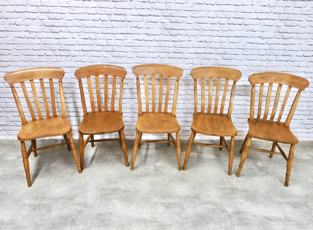 Farmhouse Kitchen Chair Set (6) View IV