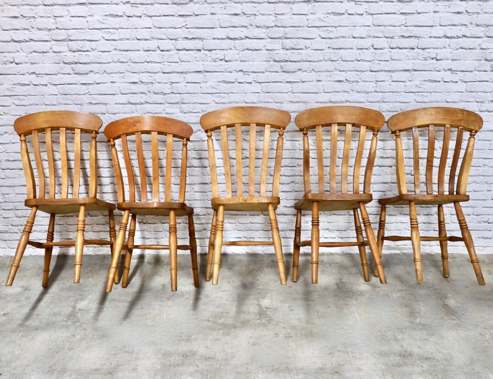 Farmhouse Kitchen Chair Set (6) View V