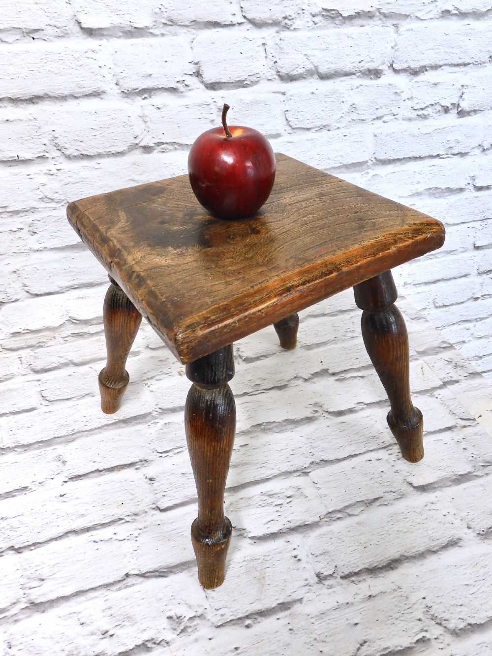 C19th Hearth Stool View III