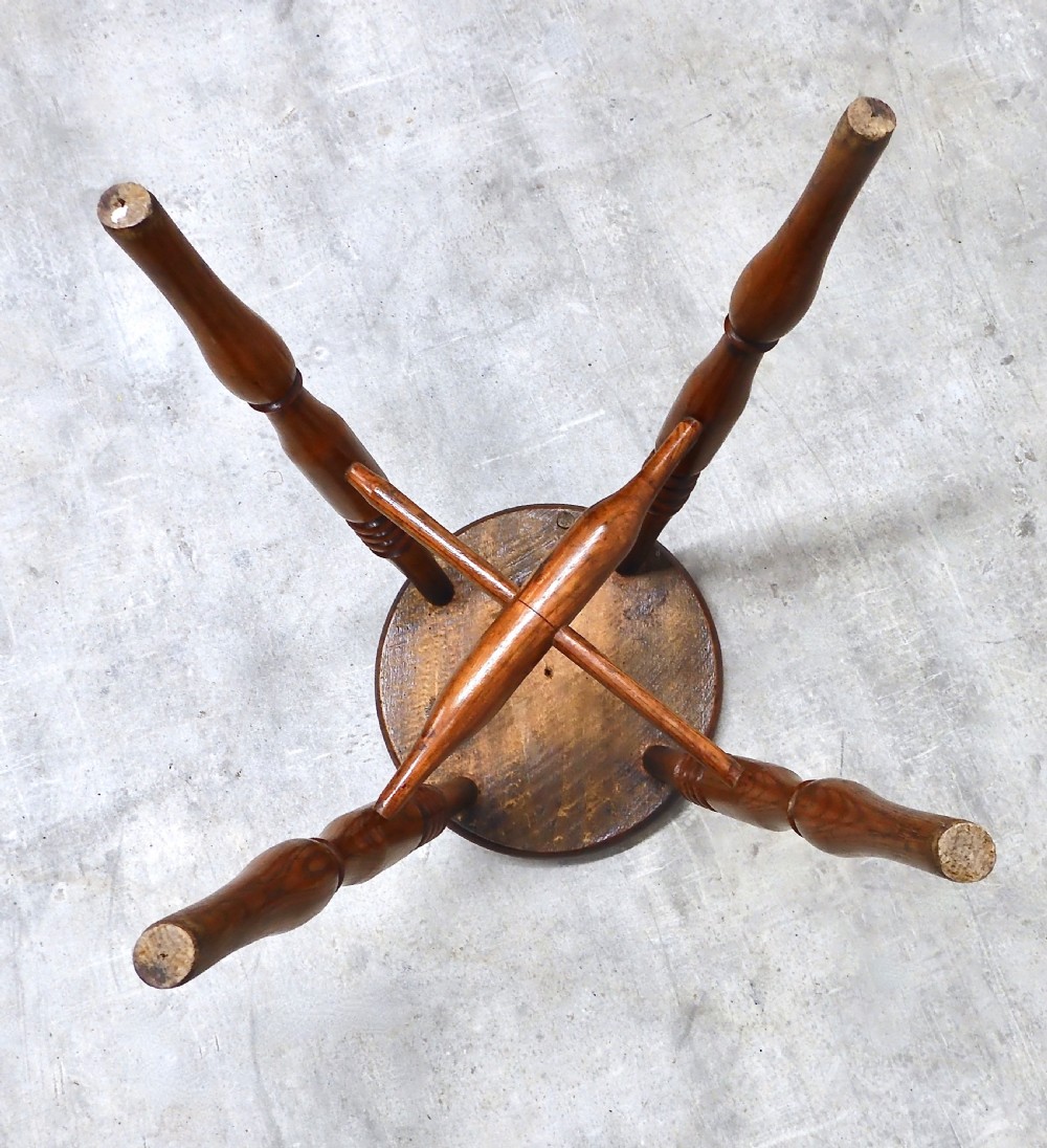 C19th Country Stool View VI