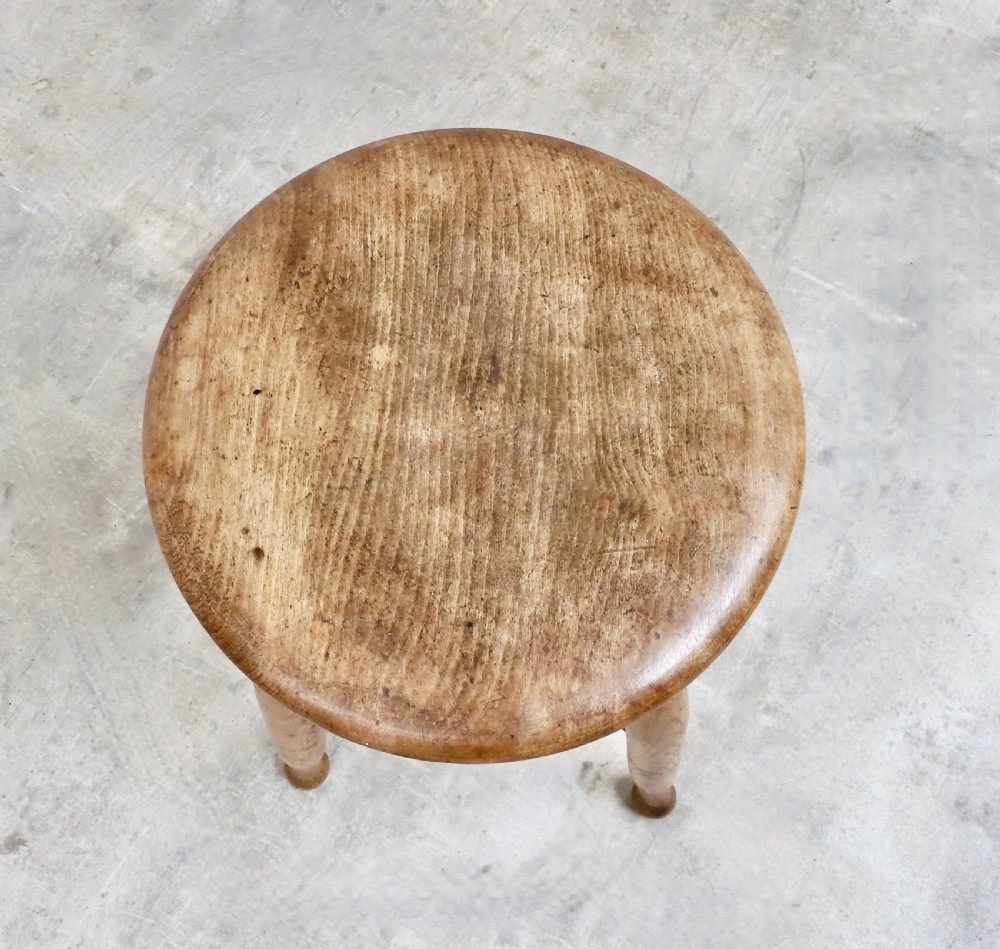 C19th Country Stool View III