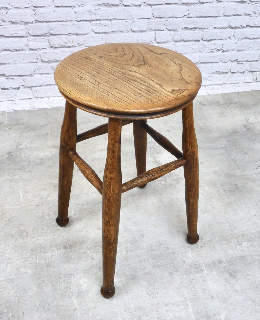 C19th Country Stool View III