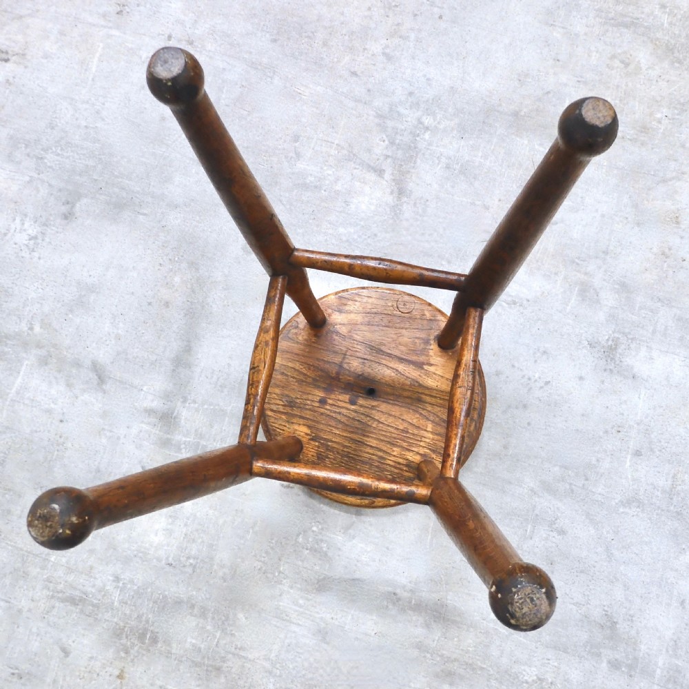 C19th Country Stool View VI