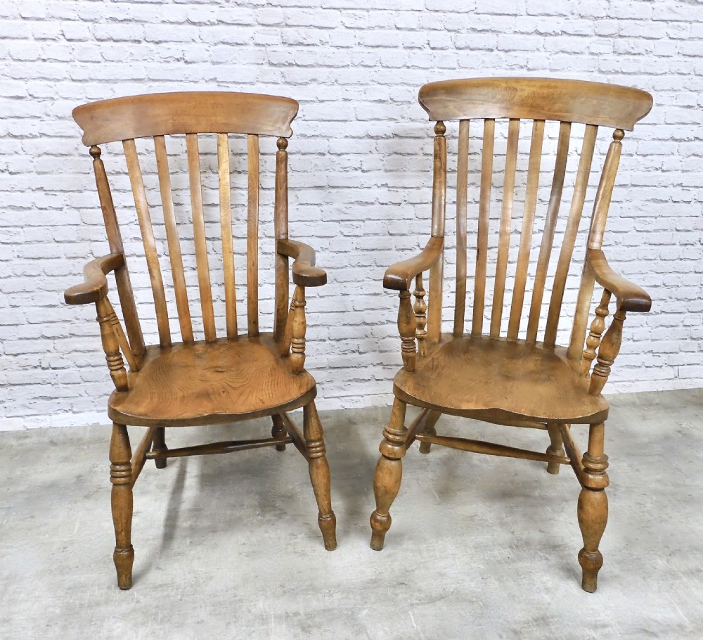 Farmhouse Windsor Country Kitchen Dining Chair Set (6) View III