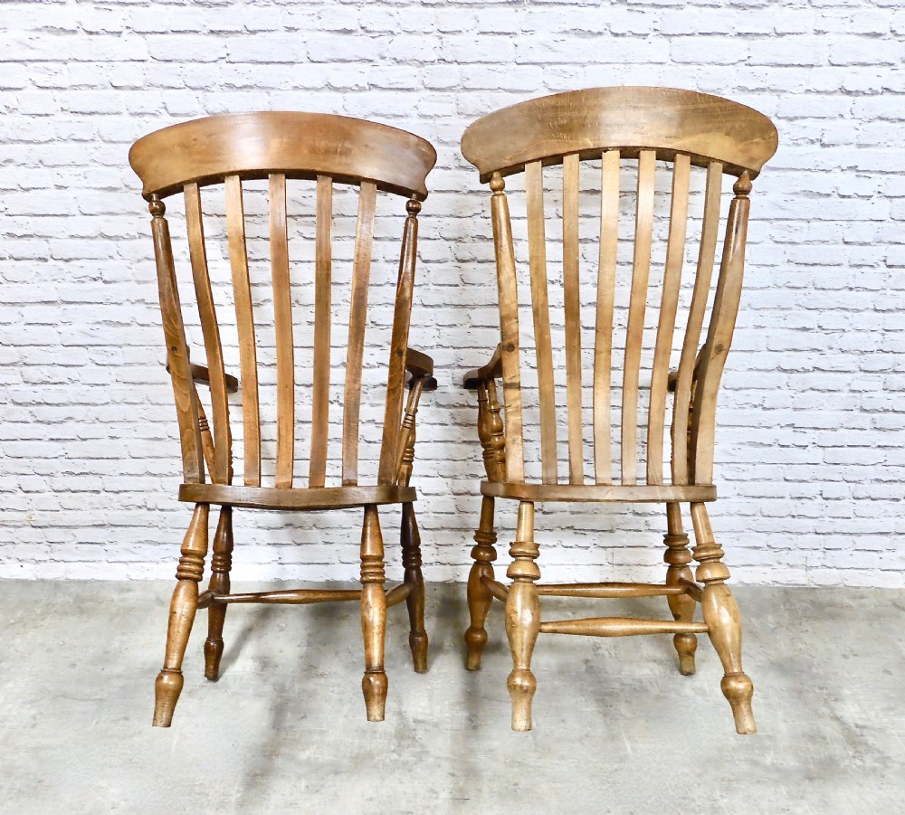 Farmhouse Windsor Country Kitchen Dining Chair Set (6) View V