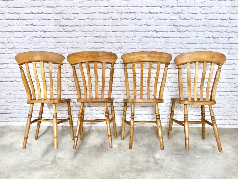 Farmhouse Windsor Country Kitchen Dining Chair Set (6) View VII
