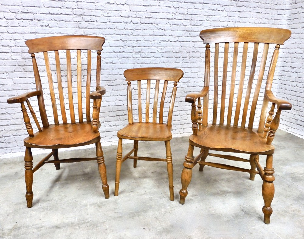Farmhouse Windsor Country Kitchen Dining Chair Set (6) View VIII