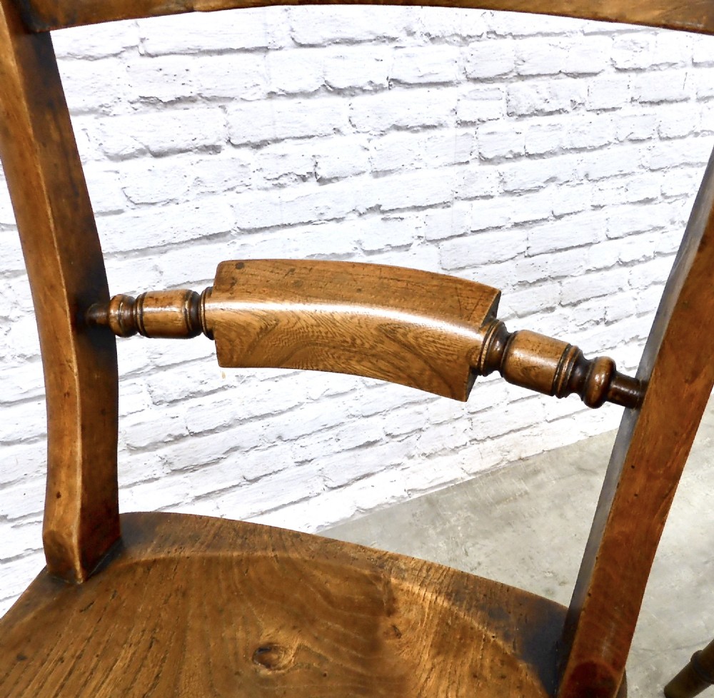 Pair (2) Windsor Kitchen Chairs View IV