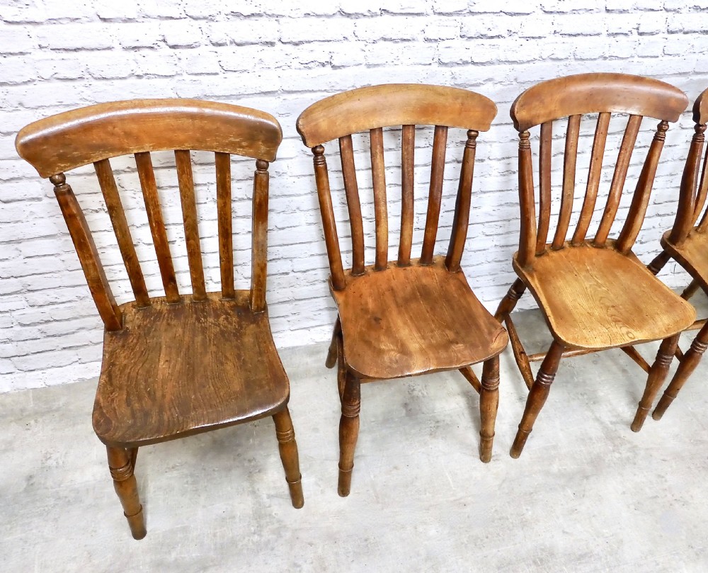 Windsor Farmhouse Kitchen Dining Chairs (6) View V
