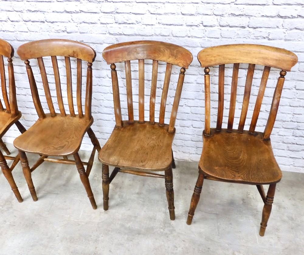 Windsor Farmhouse Kitchen Dining Chairs (6) View VI