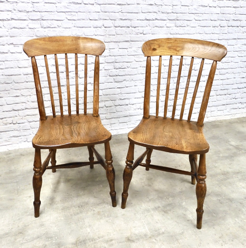 2x Windsor Kitchen Dining Chairs