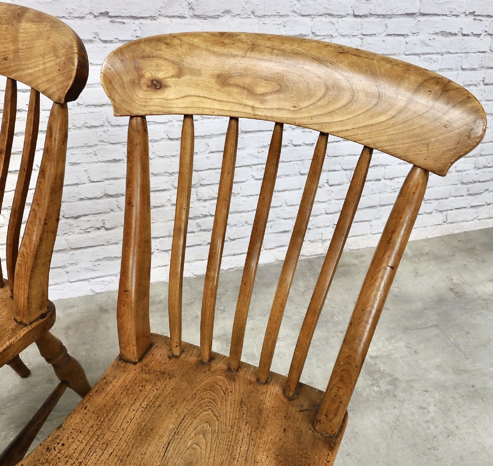 2x Windsor Kitchen Dining Chairs View III