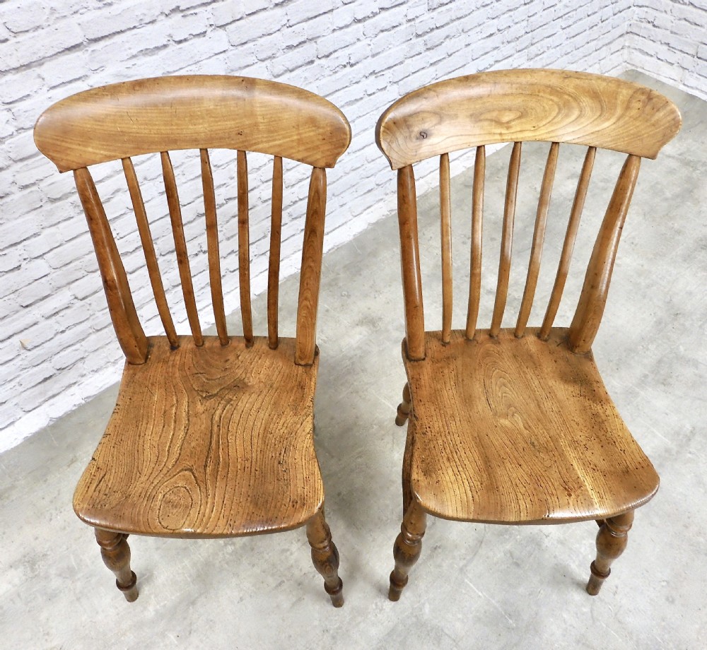 2x Windsor Kitchen Dining Chairs View V