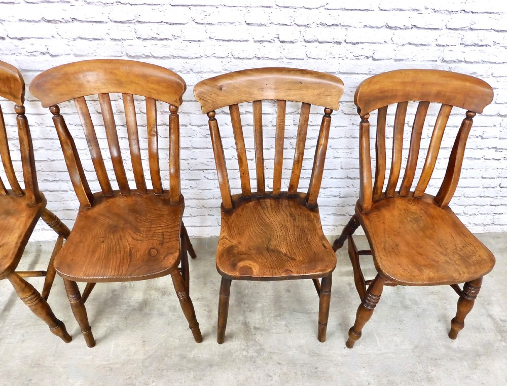 6x Windsor Kitchen Dining Chairs View VI
