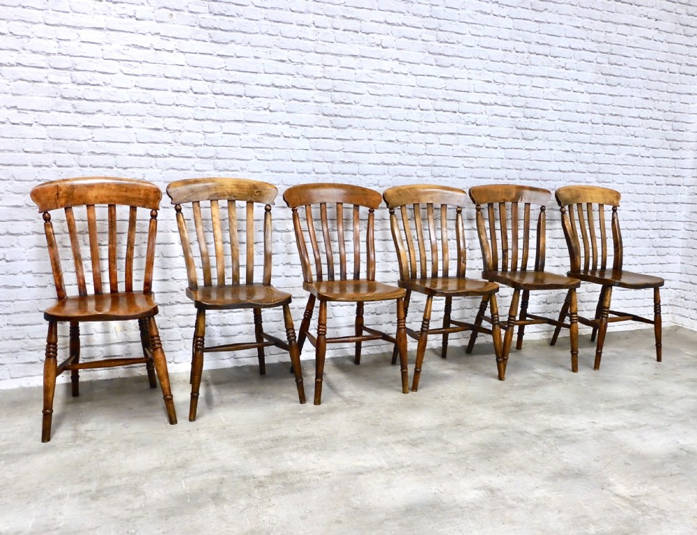 Windsor Kitchen Dining Chair Set (6) View II