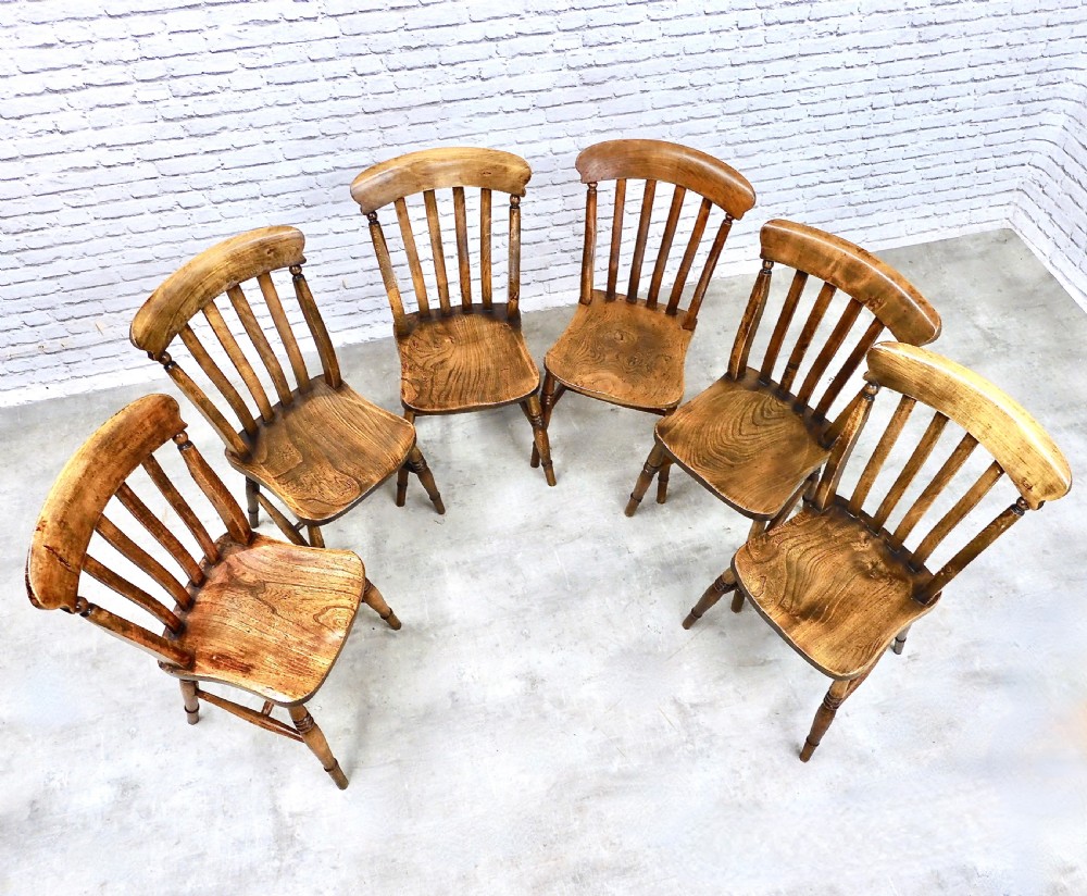 Windsor Kitchen Dining Chair Set (6) View III